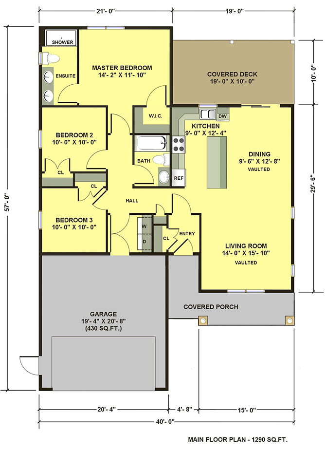 DELICIOUS | FLOOR PLAN