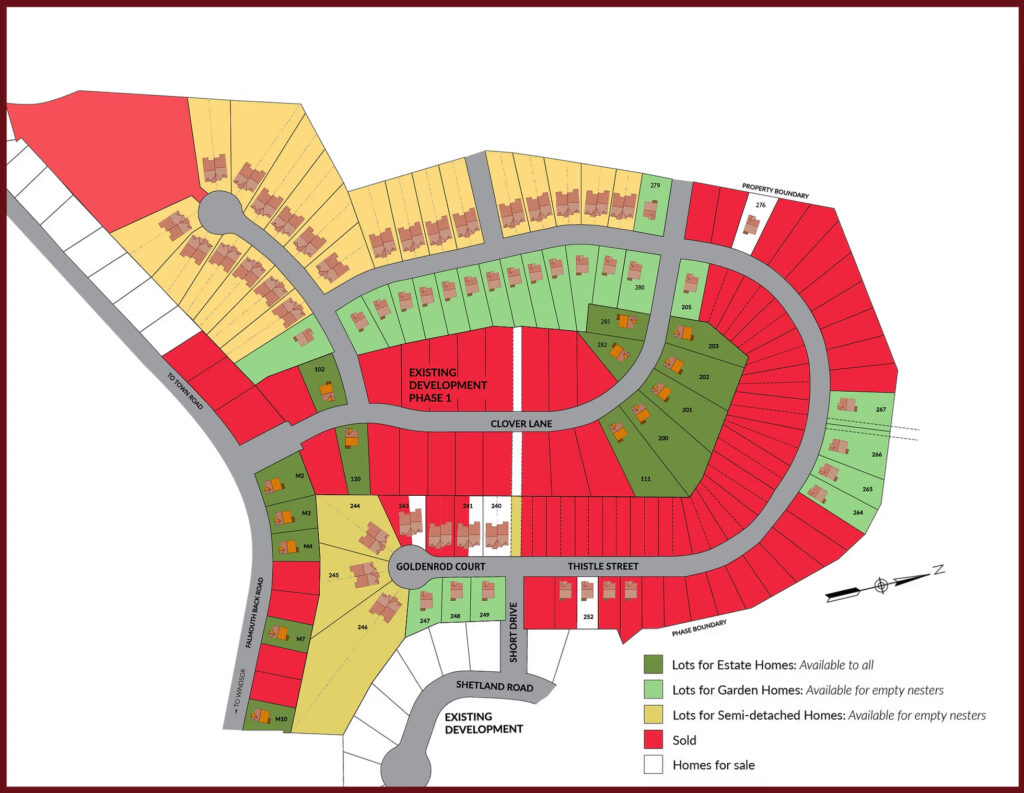 Map of The Meadows | Brison Developments